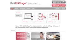 Desktop Screenshot of batichiffrage.com